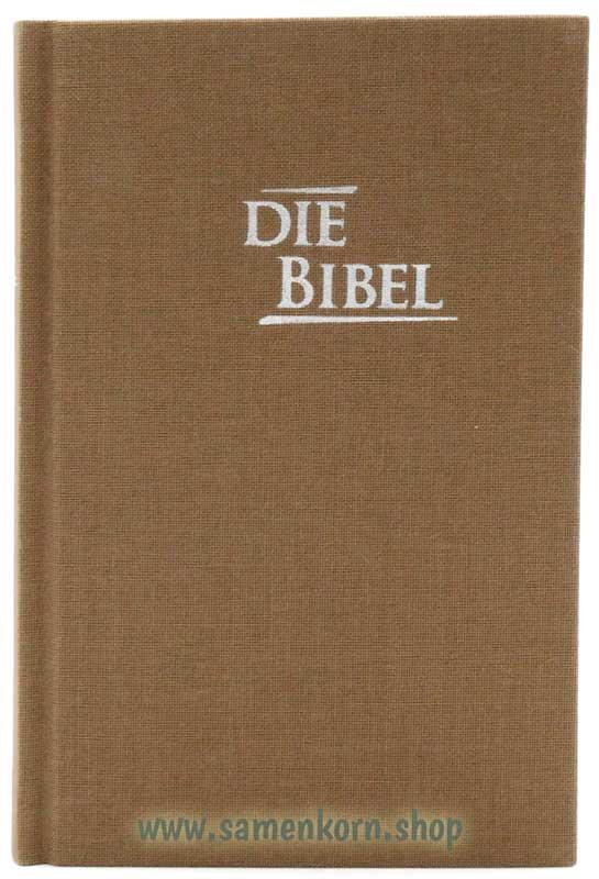 Elberfelder Pocketbibel, Leinen, sandbraun/ Buch