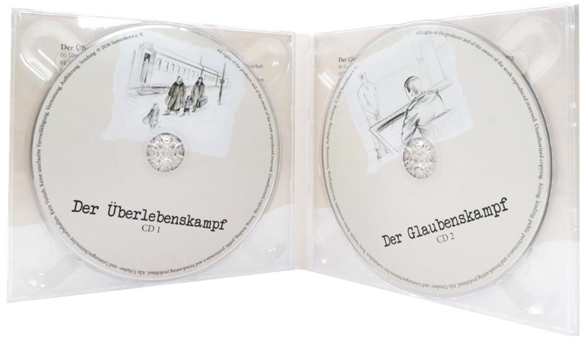 Der Überlebenskampf & Der Glaubenskampf / MP3 Hörbuch