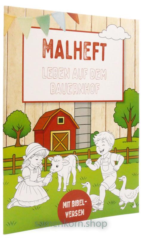 Leben auf dem Bauernhof / Malheft