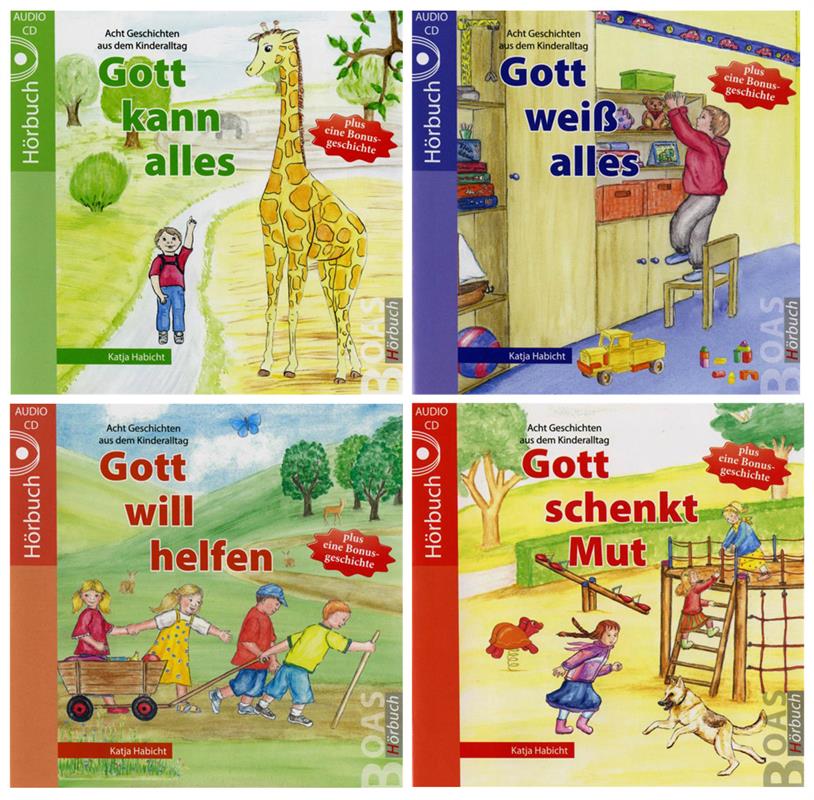 Gott-kann-alles-Hörbuchreihe von Katja Habicht / CD-Set