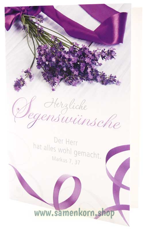 Kleinkärtchen Midi  / Markus 7,37