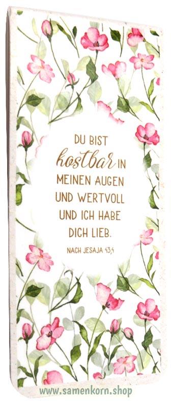 Magnetlesezeichen "Du bist kostbar"