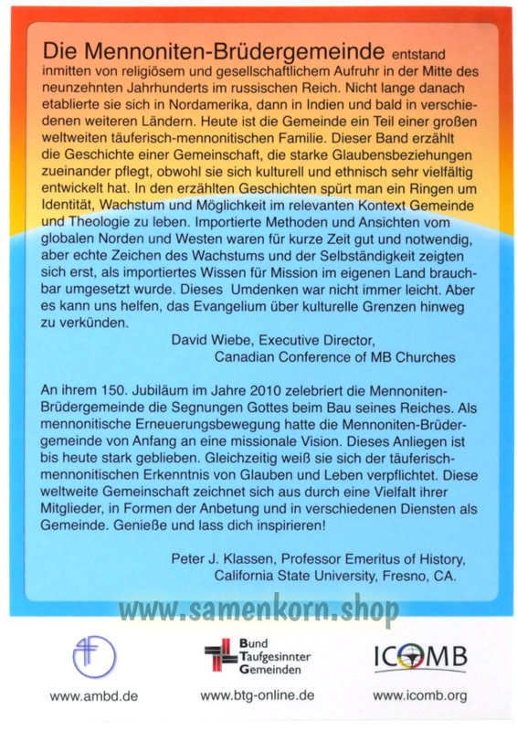 Mennonitisches-Buchpaket