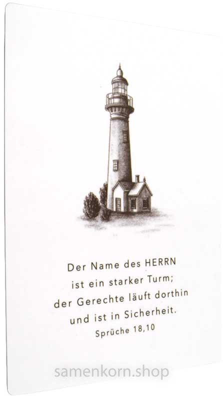 Postkarte - Sprüche 18,10 - TS