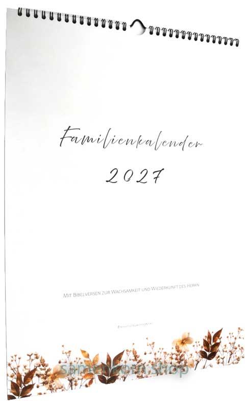 Familienkalender 2027