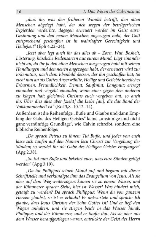 Calvinismus hinterfragt / Buch