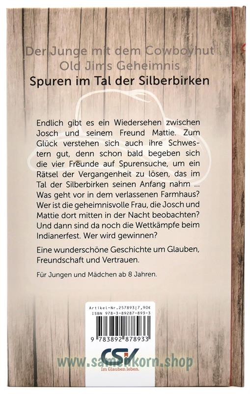 Josch-Trilogie / 3 Bücher (Cowboyhut / Old Jim / Silberbirken)