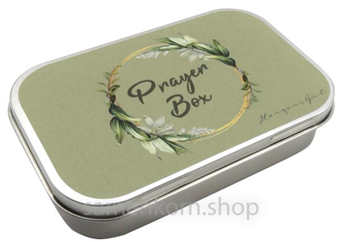 Prayerbox "Grüner Kranz - green around"