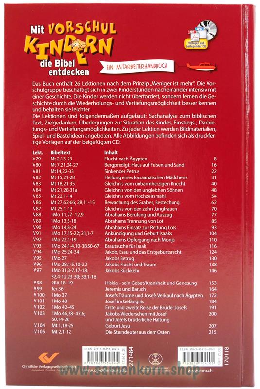 Mit Vorschulkindern die Bibel entdecken, Band 4 / Buch