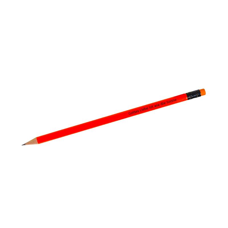 Bleistift "Gottes Liebe ist wie die Sonne"
