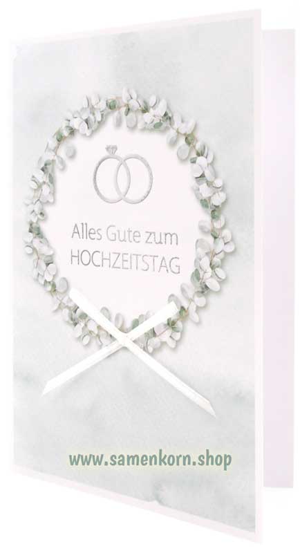 Faltkarte "Alles Gute zum Hochzeitstag"