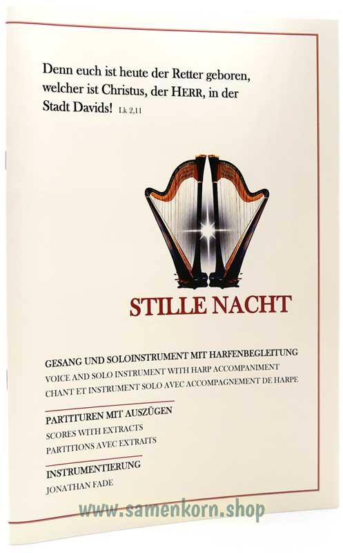 Stille Nacht / Harfennoten Heft