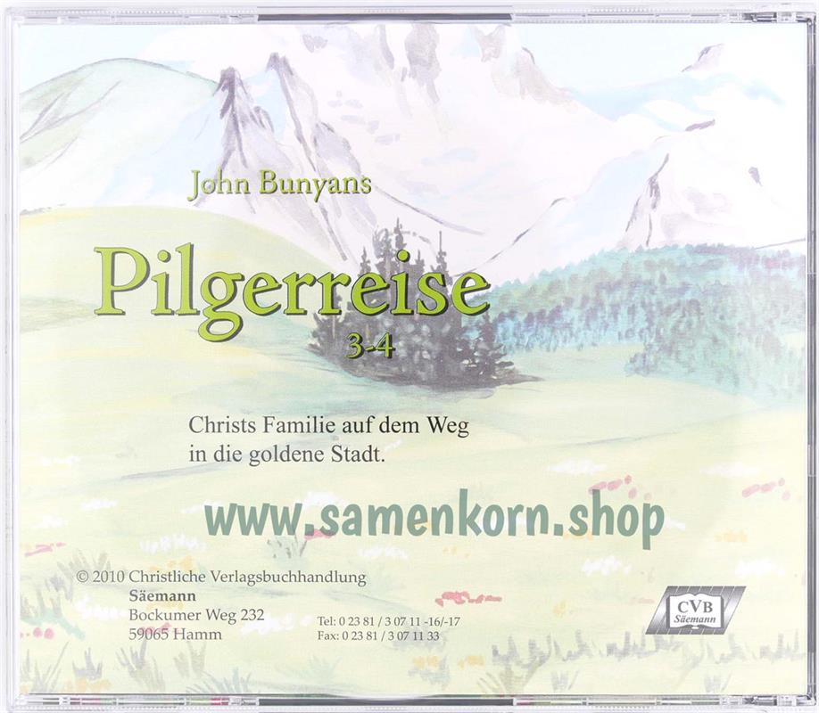 John Bunyans Pilgerreise  / Teil 1-4 / CD- Hörspiel