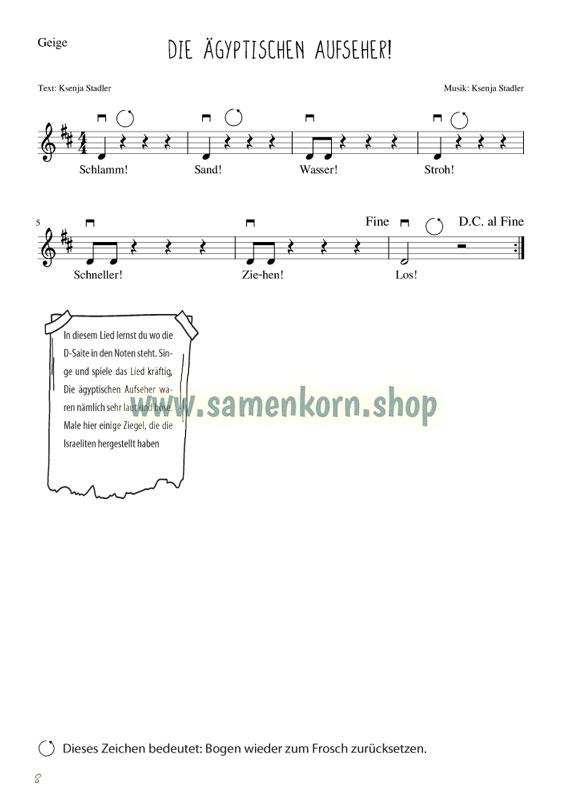 Gemeinsam lernen - Gemeinsam musizieren, Heft Mose
