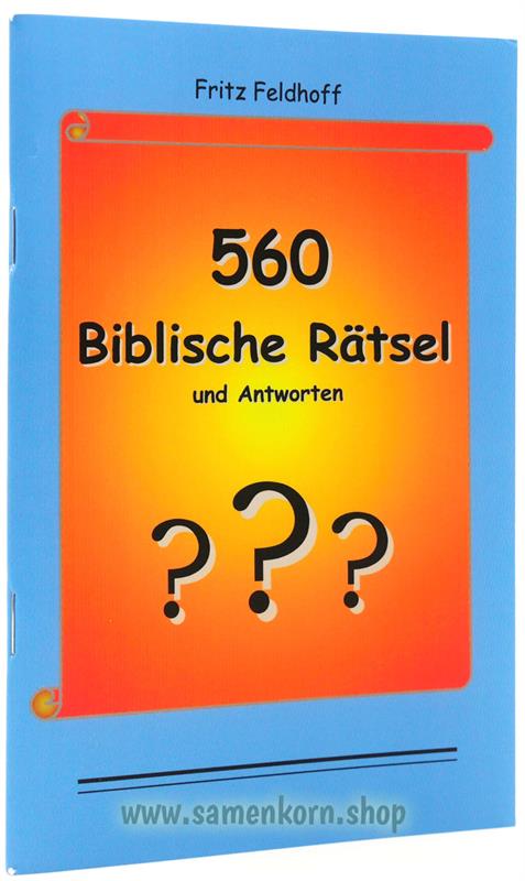 560 Biblische Rätsel / Heft