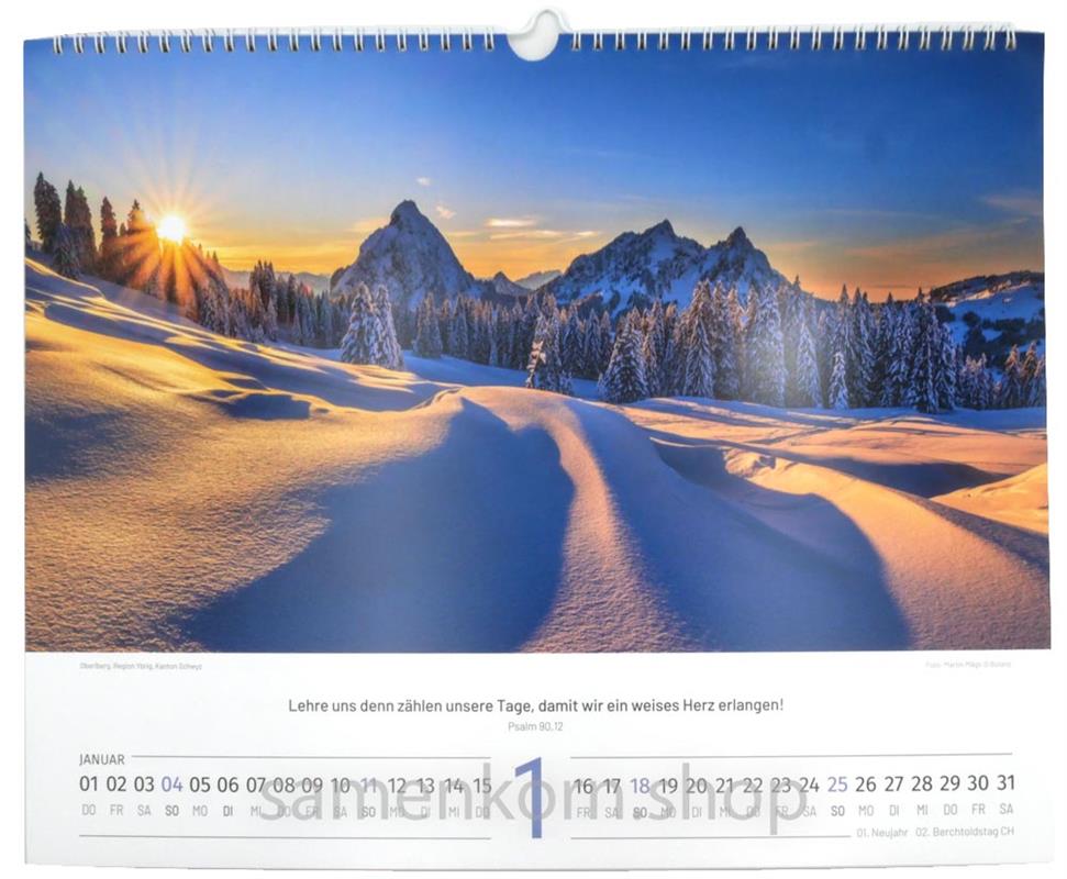 Schweizer Bildkalender 2027