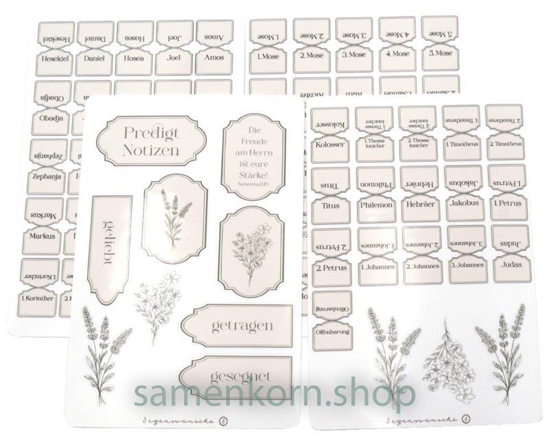 Bibelregister vintage