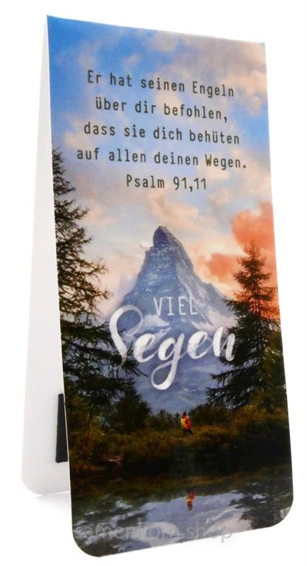 Magnetlesezeichen " Viel Segen" Ps. 91,11