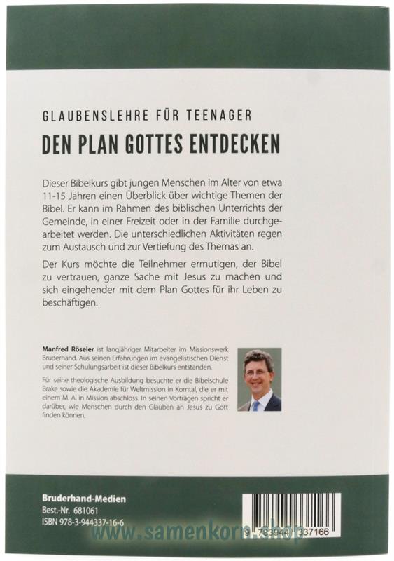 Den Plan Gottes entdecken / Set