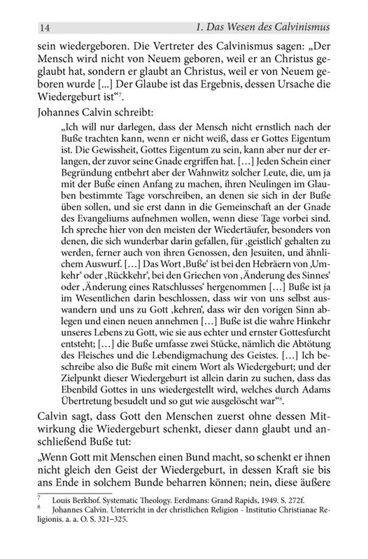Calvinismus hinterfragt / Buch
