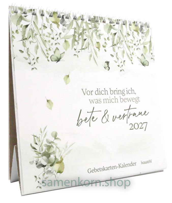Vor dich bring ich, was mich bewegt 2027 - Gebetskartenkalender