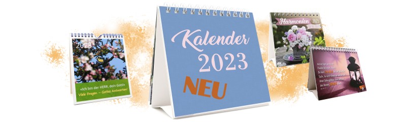 Kalender 2023 zum Aufhängen und Aufstellen